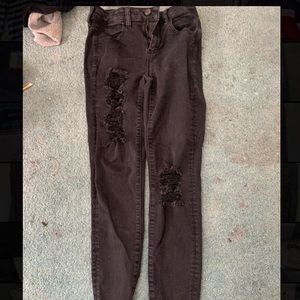 American Eagle Ripped Skinny Jeans